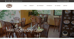 Desktop Screenshot of cukiernia-krol.pl